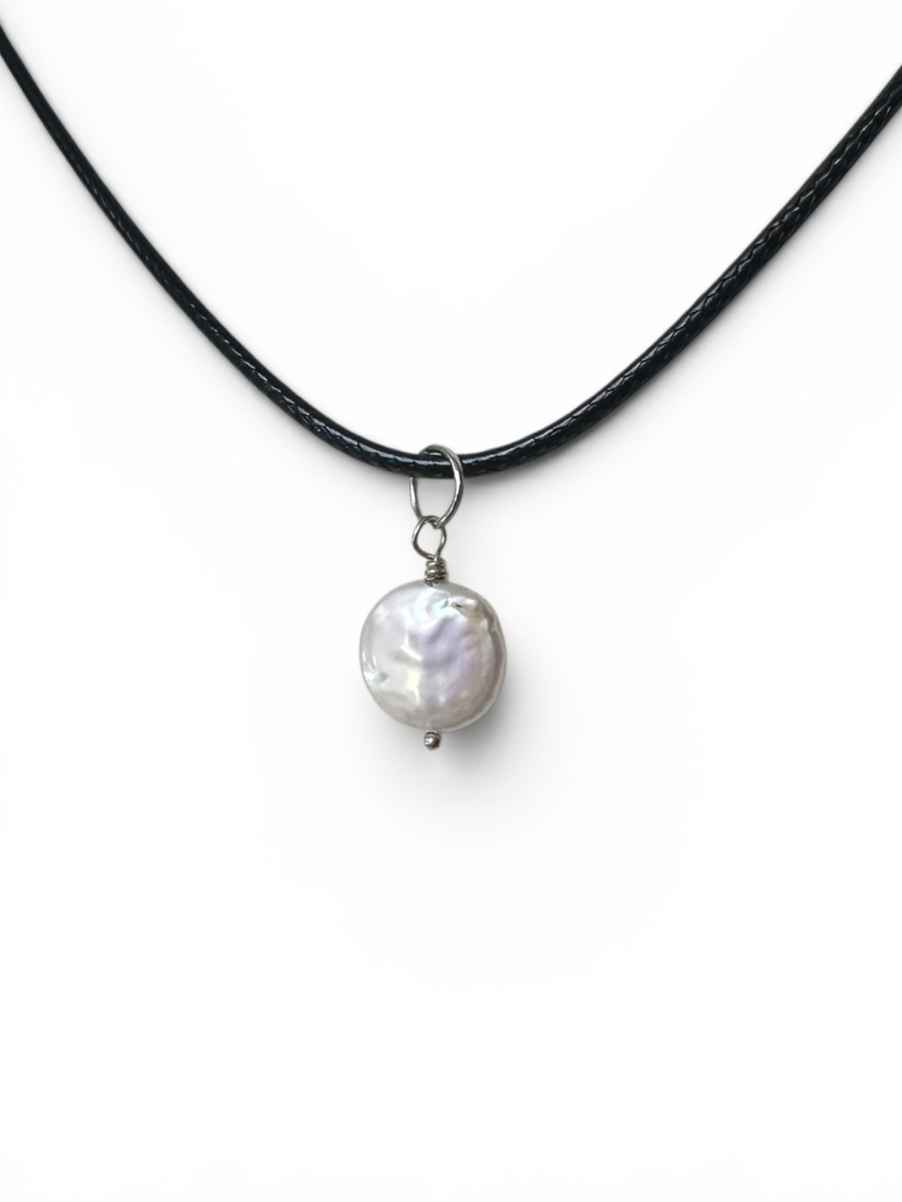 🤍Dainty Freshwater Pearl Pendant Necklace